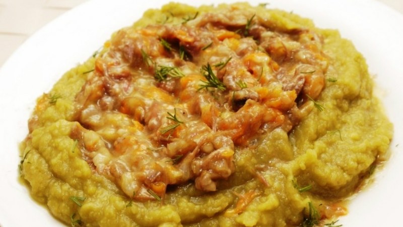 Гороховая каша пюре