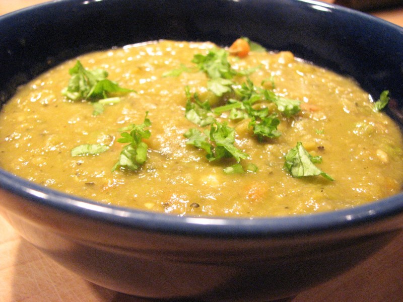 Гороховая каша с мясом