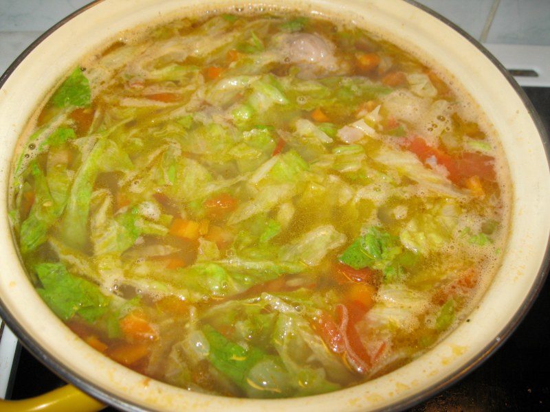 Кислые грибные щи