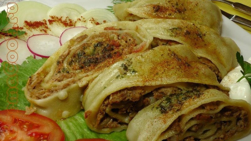 Рулет Ханум с тыквой