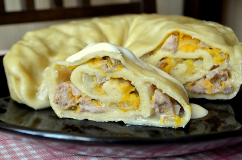 Мясной рулет Ханума