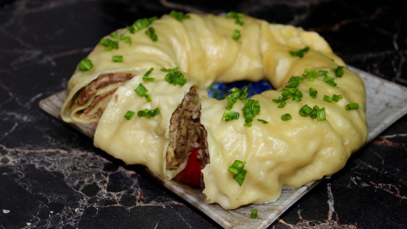 Ташкентский Ханум с картошкой
