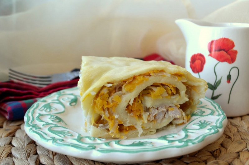 Манты с картошкой
