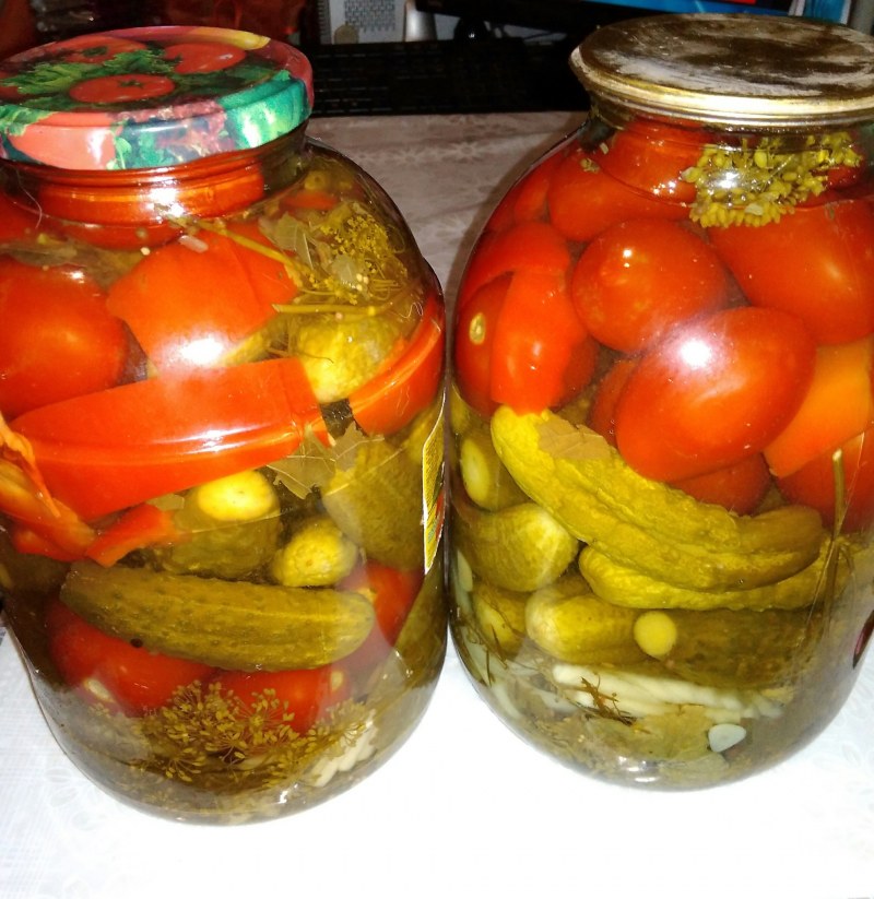 Маринова цветная капуста