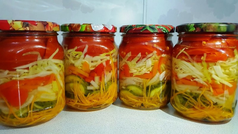 Вкусные заготовки на зиму из овощей