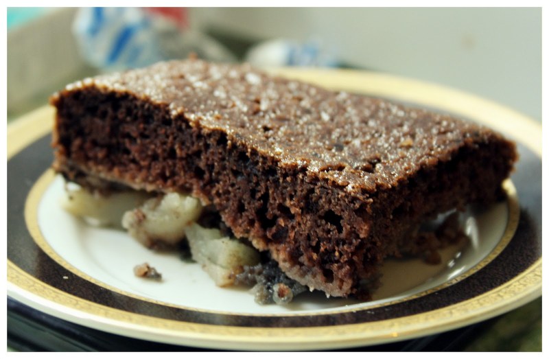 Влажный пирог с какао