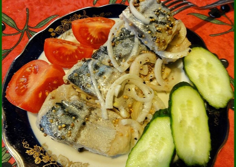 Скумбрия малосольная