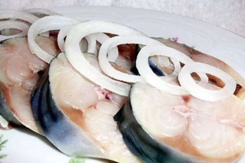 Скумбрия соленая