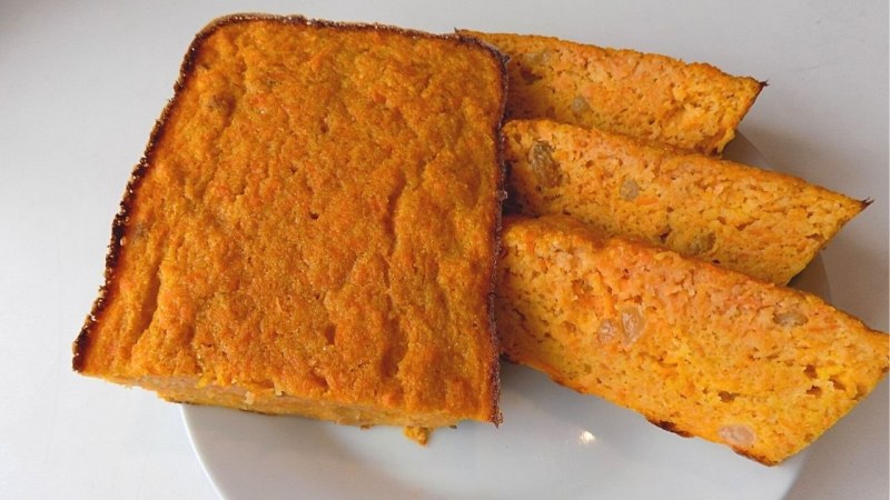 Монастырская кухня морковная запеканка