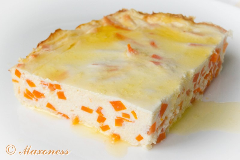 Запеканка с морковью