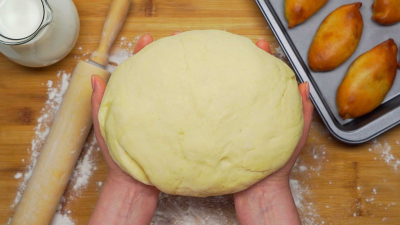 Вкусное тесто на пирожки дрожжевое