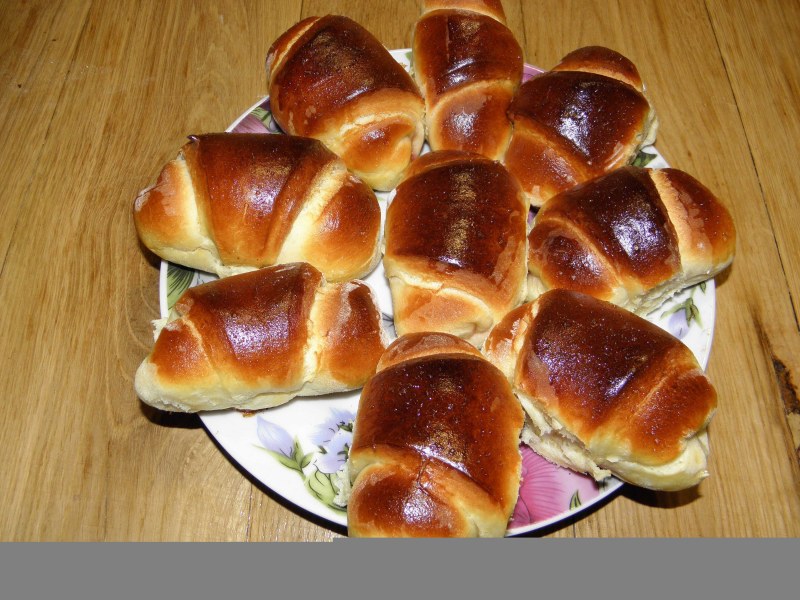 Булочки цветочки