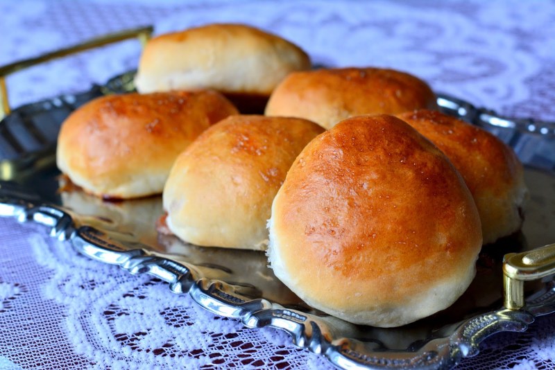 Булочки с повидлом