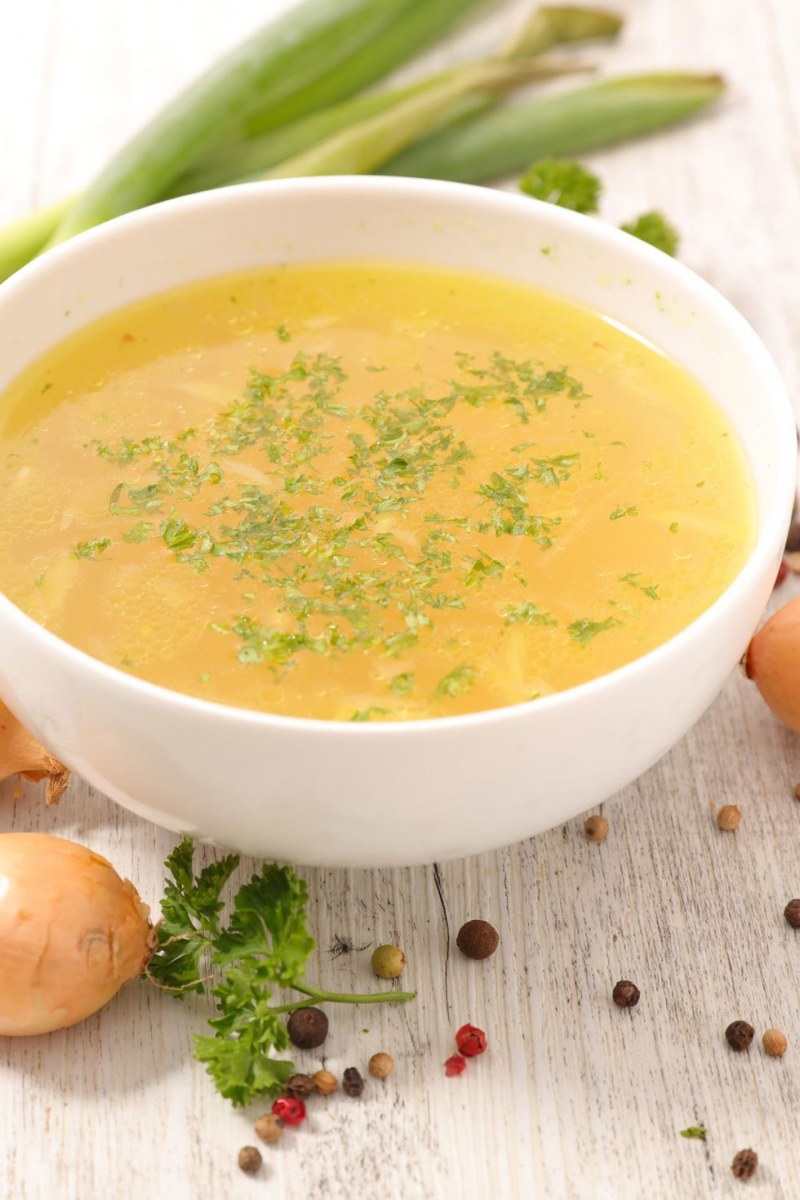 Куриное консоме