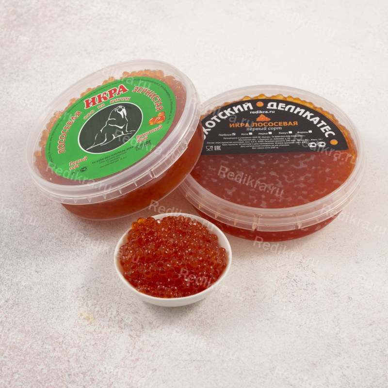 Икра красная кижуч