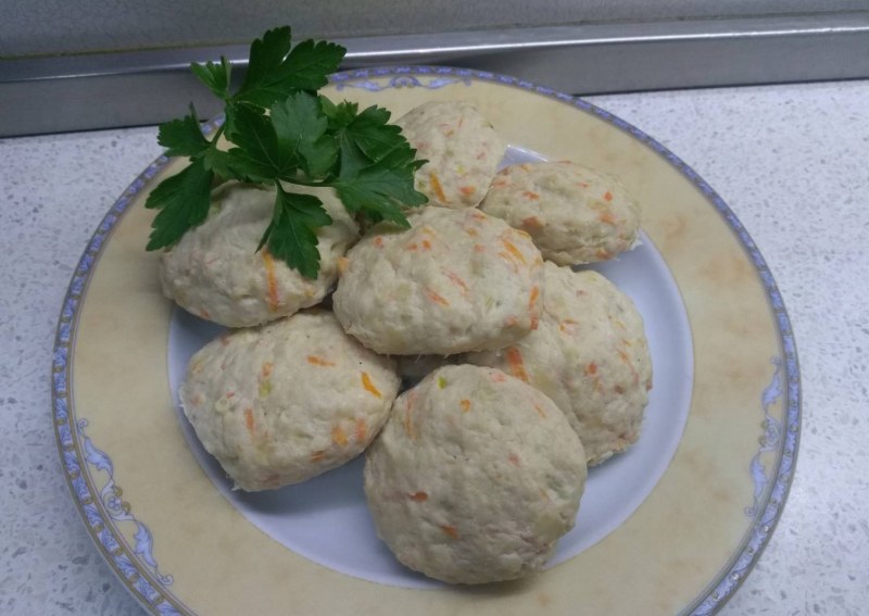 Котлетки на пару без пароварки