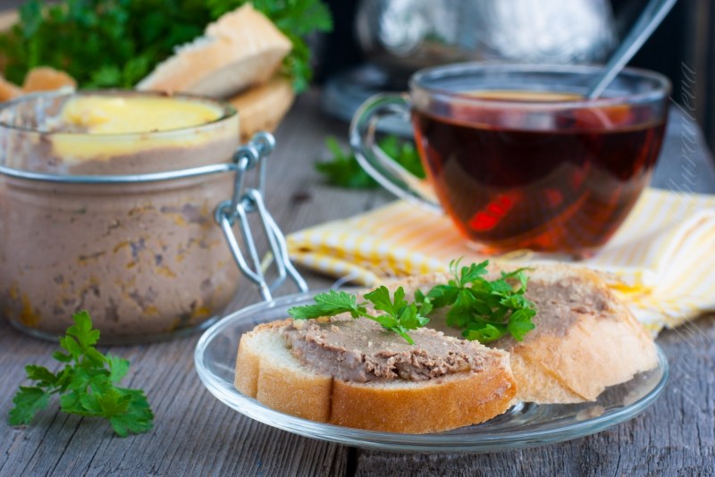 Кухня наизнанку паштет из говяжьей печени