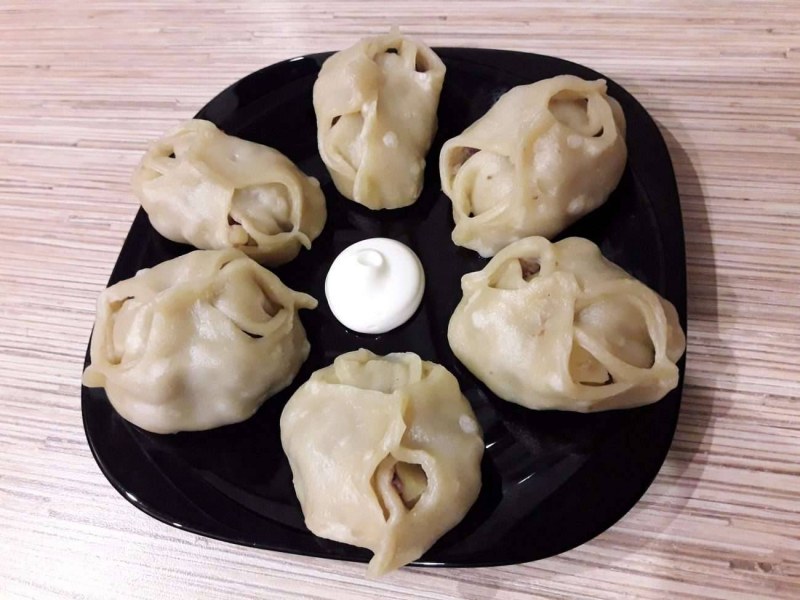 Манты говядина