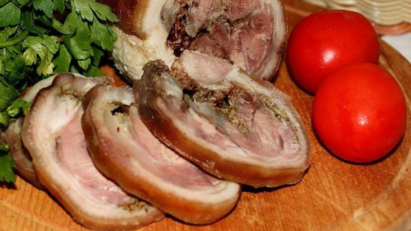 Мясные рулеты улитки