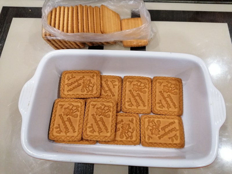 Пирожное из печенья без выпечки