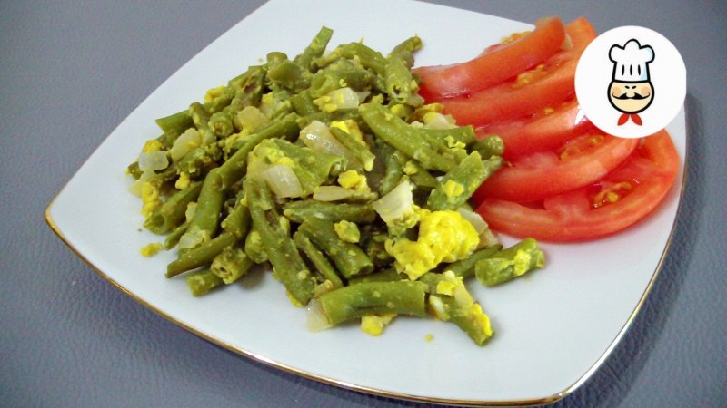Лобио со стручковой фасолью