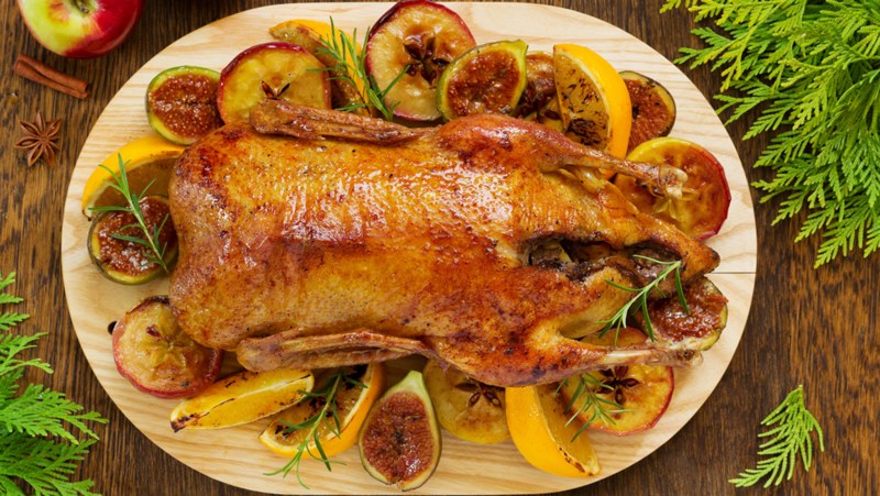 Утиные ножки с апельсином