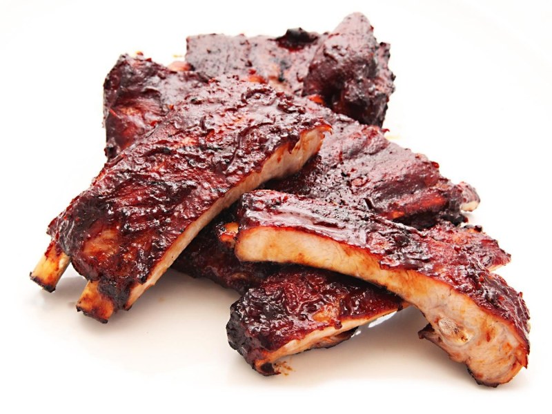 Свиные ребрышки BBQ