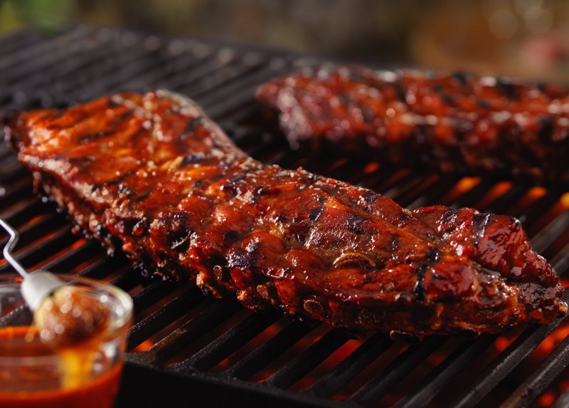 Ребра BBQ С картофелем