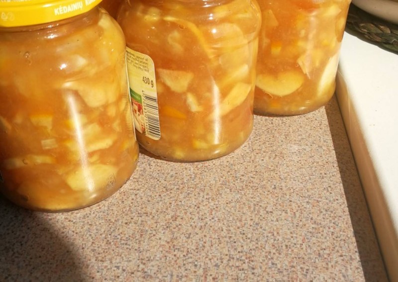Прозрачное яблочное варенье