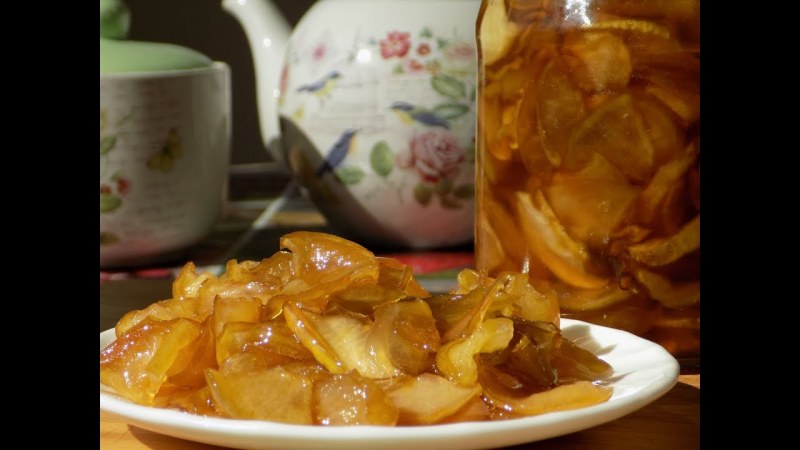 Грушевое варенье дольками Янтарное