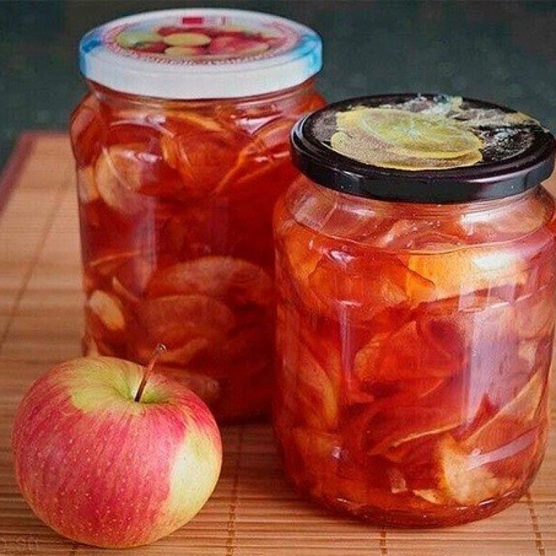Варенье из яблок с корицей