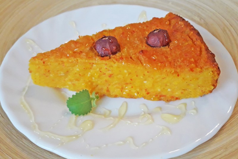 Морковная запеканка в духовке с манкой