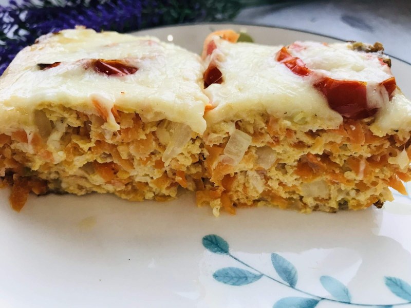 Морковная запеканка без творога