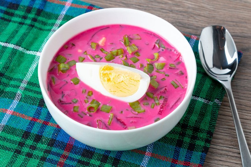 Окрошка и свекольник