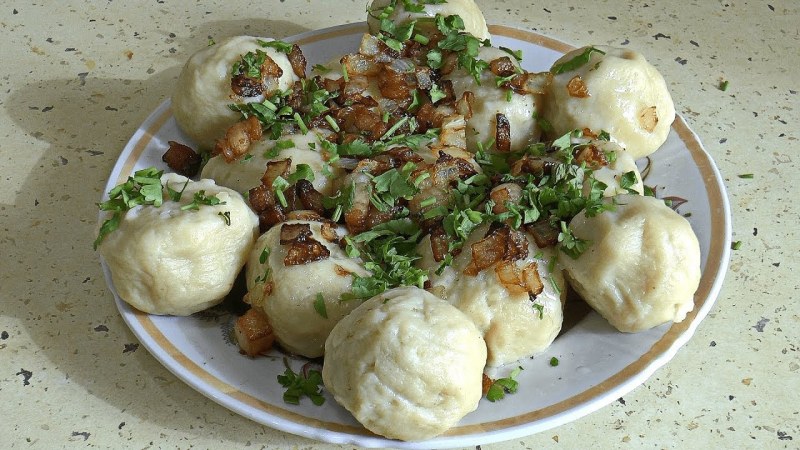 Клёцки Белорусские из картофеля