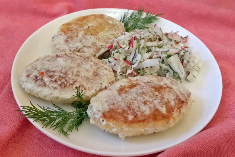 Блюдо клецки