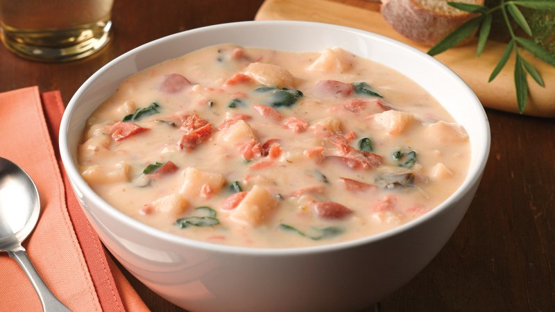 Рыбный суп из красной рыбы