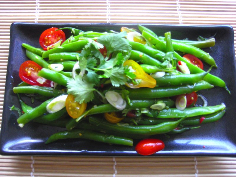 Салат из стручковой фасоли
