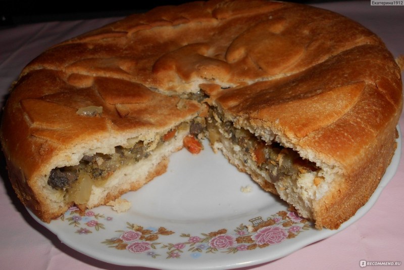 Курник из слоенноготеста