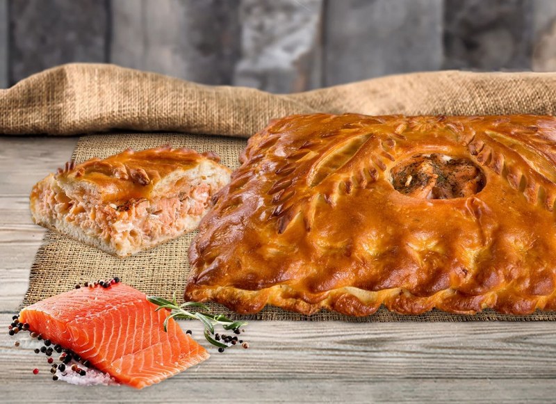 Русские пироги с грибами