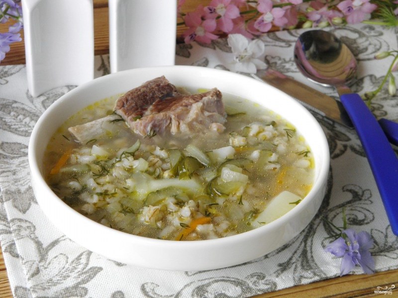 Рассольник готовка