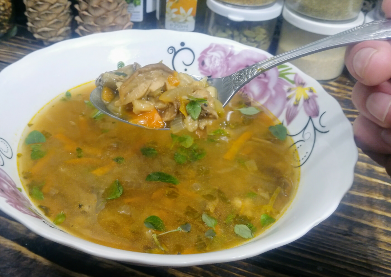 Рассольник рыбный