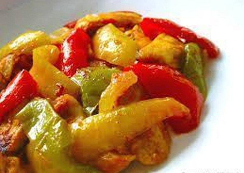 Постный салат с картофелем