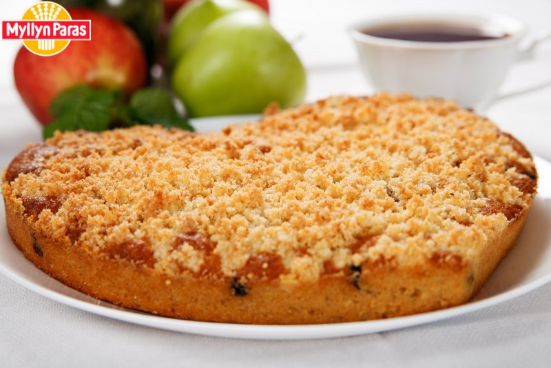 Диетическая шарлотка с яблоками