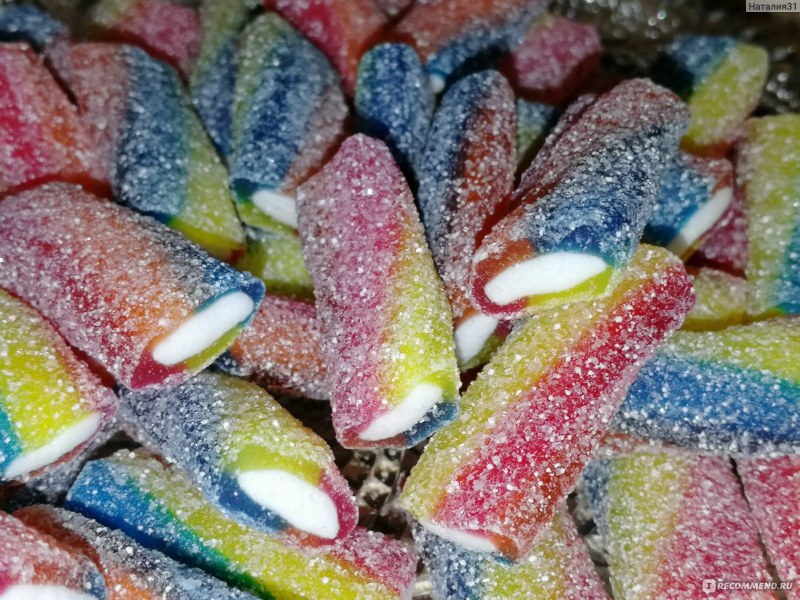 Мармеладки в кислой посыпке