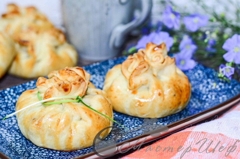 Красивые блинчики с начинкой