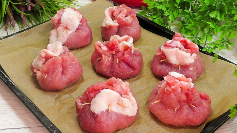 Мясо с картошкой в тесте