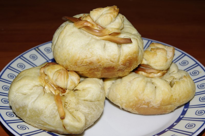 Мешочки из теста