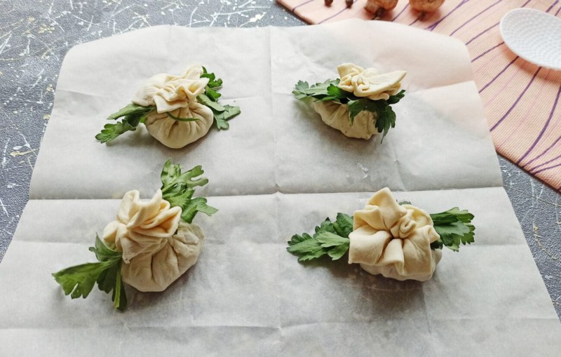 Курица в мешочке