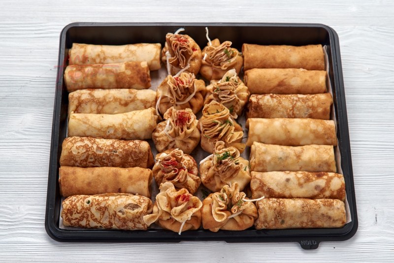 Мясные мешочки с сюрпризом
